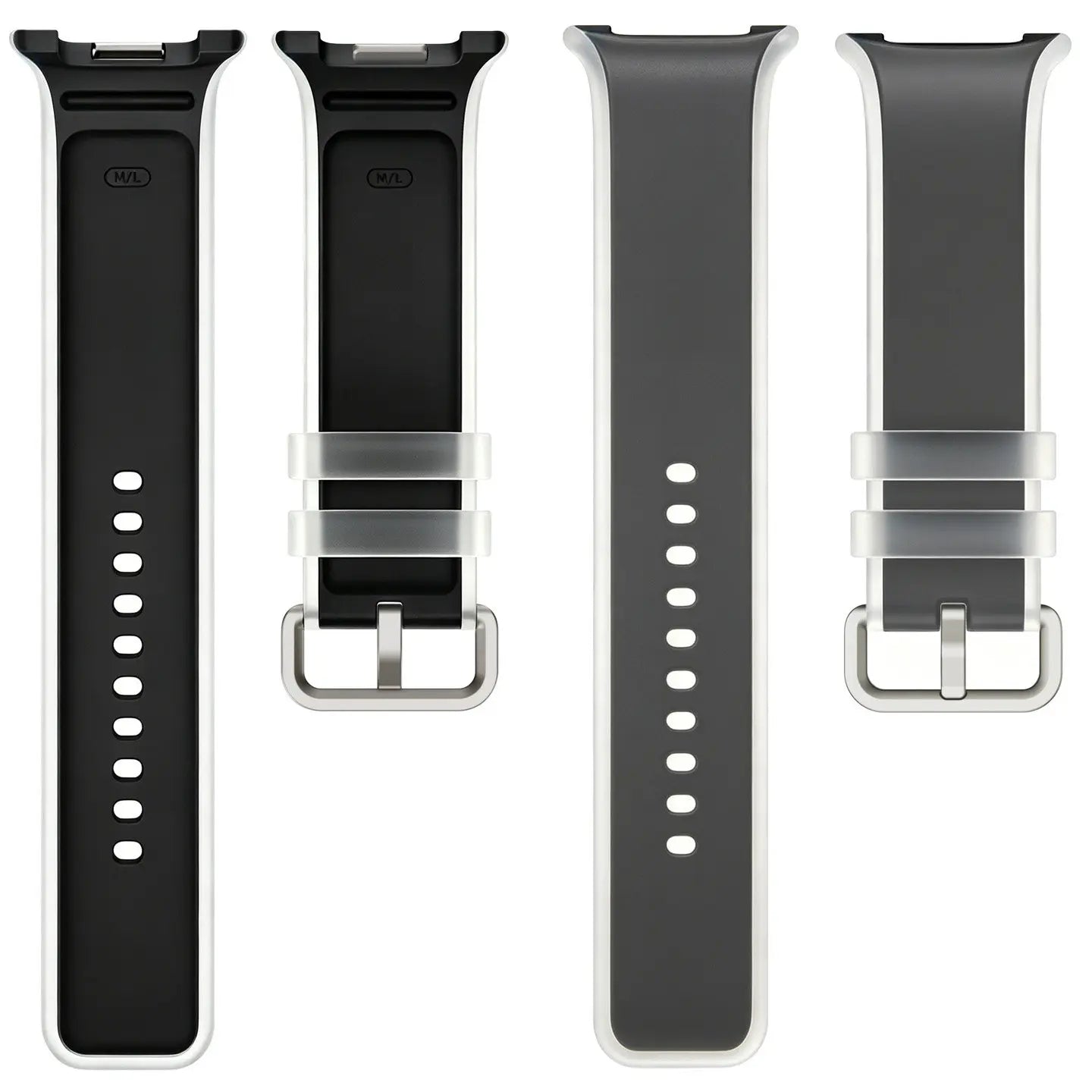 Bracelet de Sport en Silicone pour Samsung Galaxy Watch 8, 44mm 40mm, accessoires correa pulseira, Bracelet Galaxy Watch 8 classique 46mm