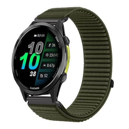 Bracelet en Nylon pour Garmin Forerunner 970 570 47/42mm 965 265 165 55 Venu 4 45/41mm, Garmin Active 6 5 Correa, 18mm 20mm 22mm