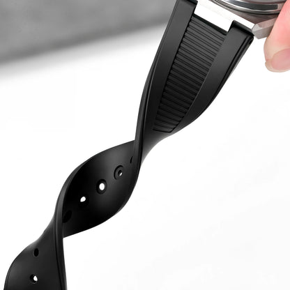 Bracelet Montre caoutchouc 12mm/25mm Pour Citizen Promaster AW0130-85X