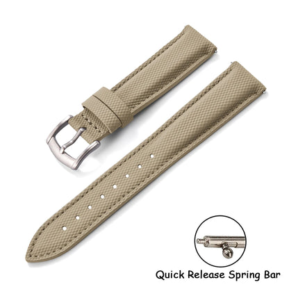 Cinturino per orologio in nylon Sailcloth 18 19 20 22 mm, cinturino in pelle a sgancio rapido per Omega Seiko Tissot, cinturino universale