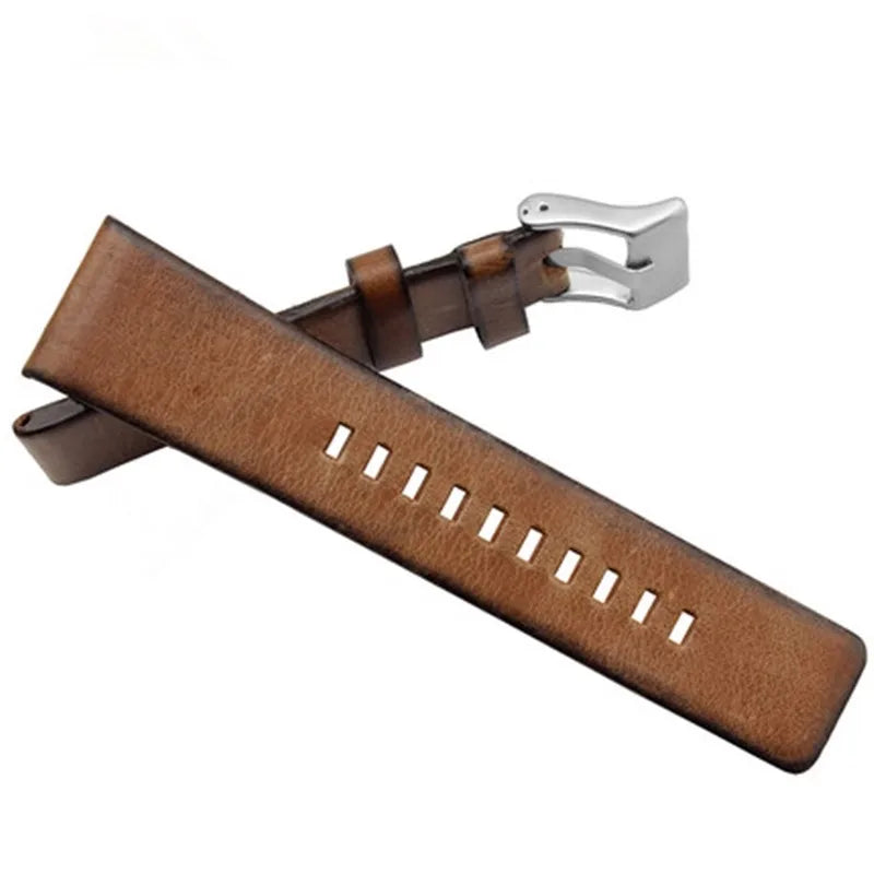 Bracelet en cuir authentique de haute qualité pour Diesel DZ 1399 DZ4280 DZ4290, accessoire de bracelet de montre Diesel 22mm 24mm 28mm