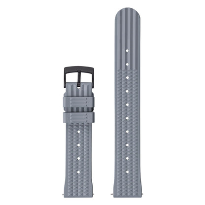 FKM – Fluororubber Waffle Watch Strap, 20mm 22mm, Universal, Waterproof, Comfortable, Sport, Quick Release