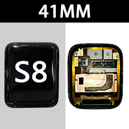 OLED pour apple watch série 1 2 3 4 5 6 SE 7 lcd écran tactile numériseur assemblée iWatch Substitution 38/42/40/44/41/45mm