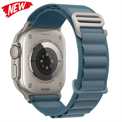 Cinturino per Apple Watch, bracciale alpino per cinturino Apple Watch Ultra 2 3, cinturino 45mm 49mm 42mm 46mm 44mm 41mm 40mm, cinturino Iwatch serie 11 9 8 7 SE 10