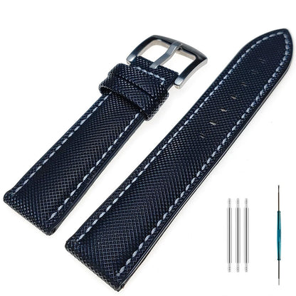 Nylon Fiber and Rubber Watch Strap - Universal