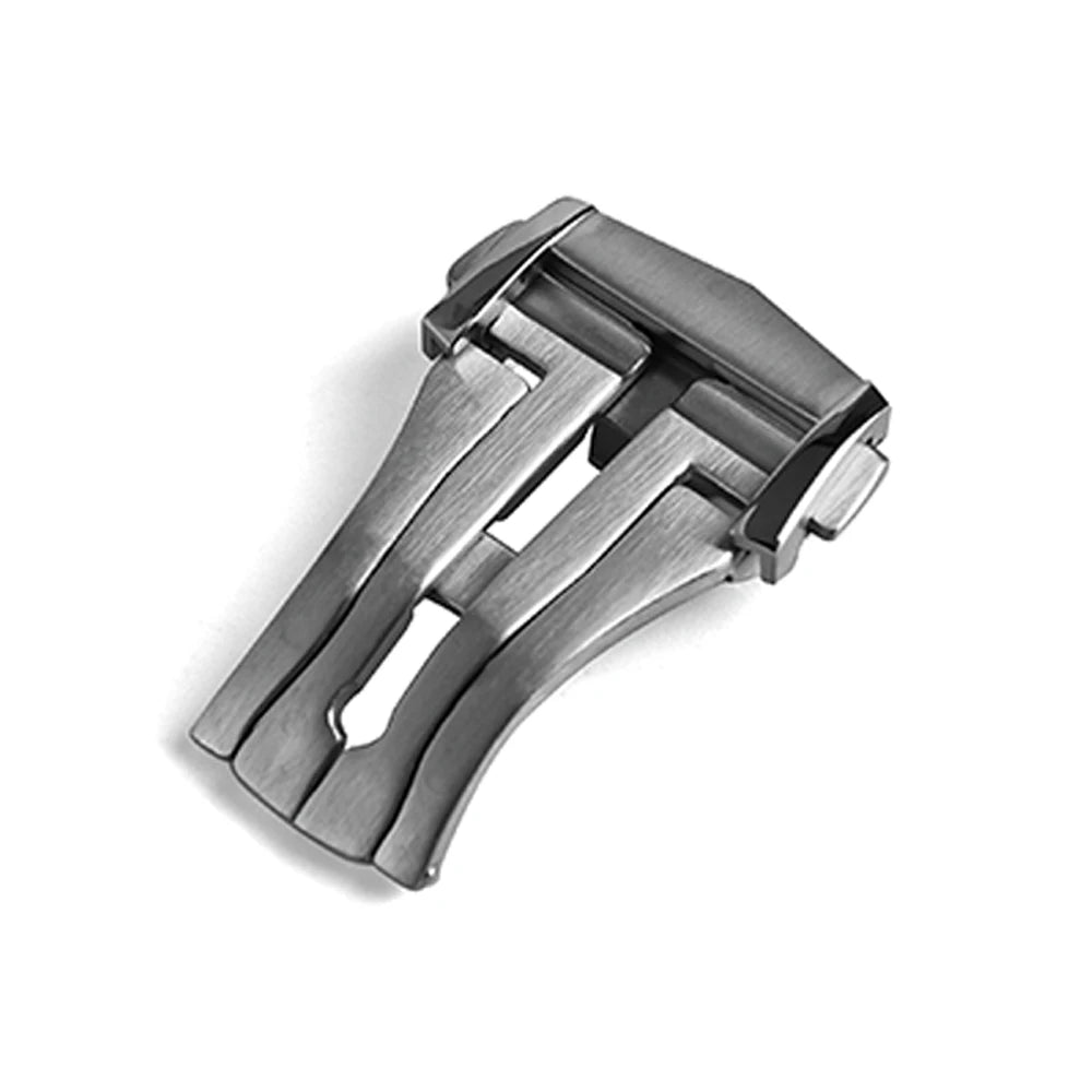 Stainless Steel Deployment Clasp, 18mm 20mm 22mm, for Omega Folding Watch, Butterfly Buckle Strap for Seamaster Speedmaster