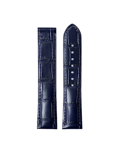 Cinturino per orologio in pelle da uomo compatibile con Omega 18/19/20/21 mm, cinturino di ricambio stile vintage racing per cronografo Moonwatch