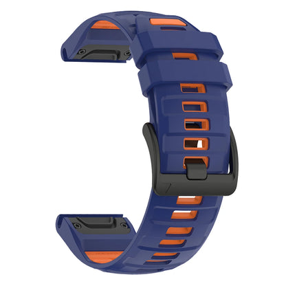 Bracelet en silicone QuickFit 22mm 26mm pour Garmin Fenix 8Pro 7 7X 6X Pro 5X Plus Epix Gen2 Enduro 3 2, bracelet de montre souple à libération rapide