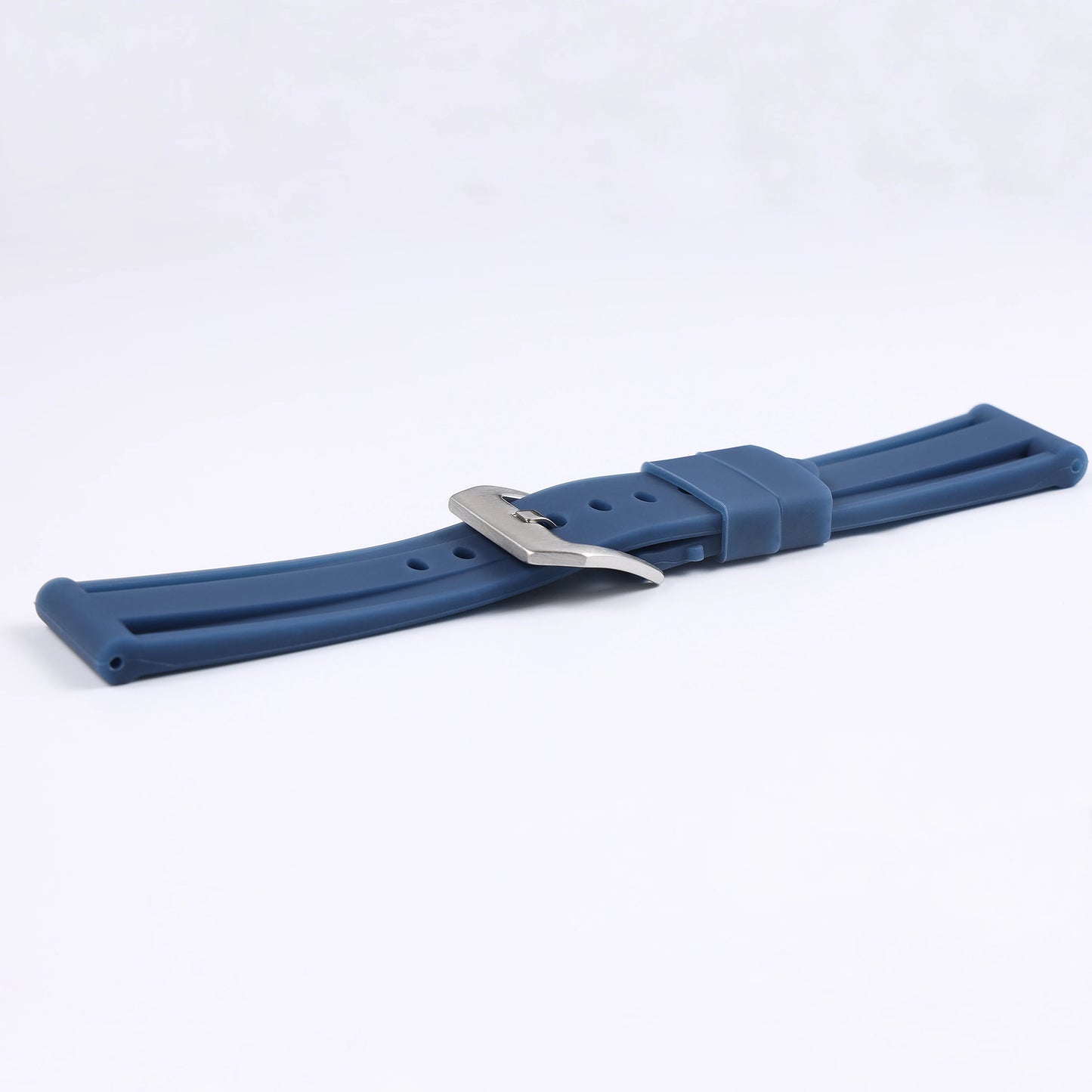 Bracelet de montre universel en silicone 20-26 mm noir jaune bleu vert rouge en caoutchouc pour Panerai Seiko Casio Huawei Samsung