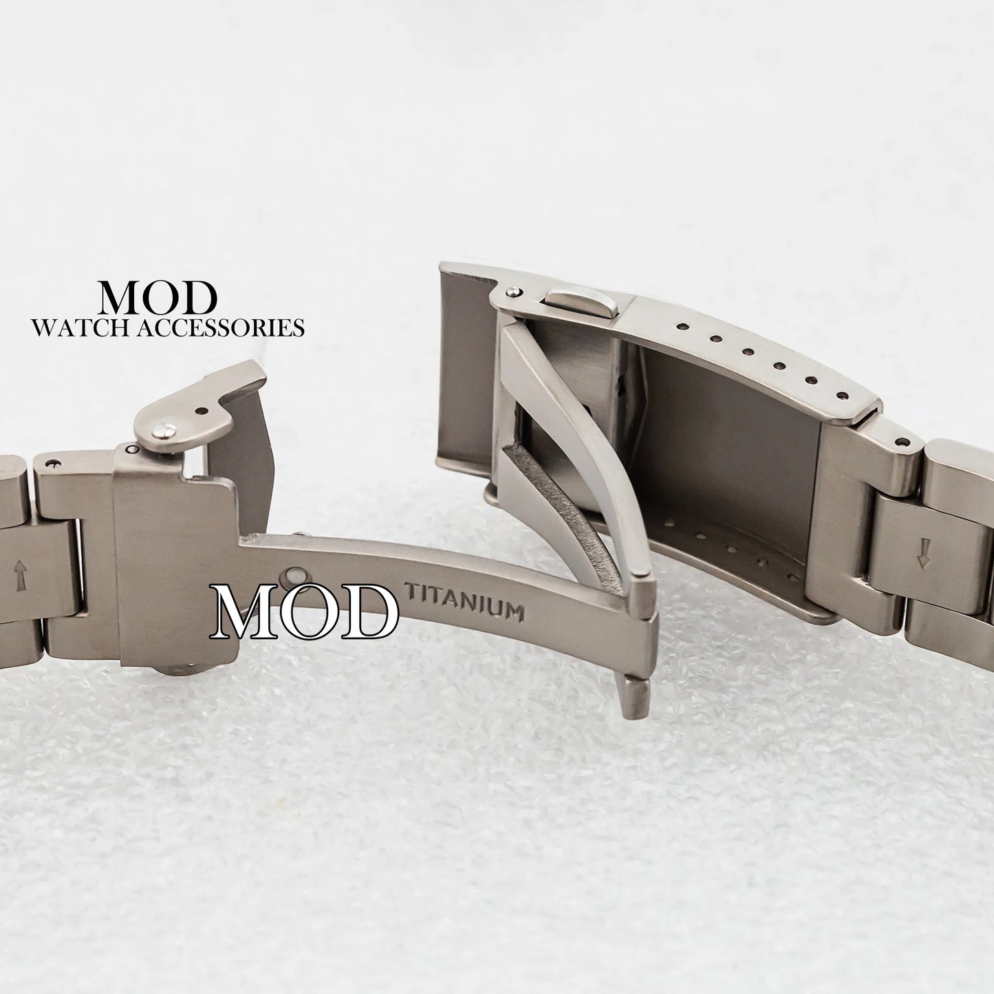 Bracciale per orologio in titanio pieno da 20 mm, per SUB GMT, accessori per orologi di alta qualità, ricambi per orologi MOD, cinturino per orologio in titanio