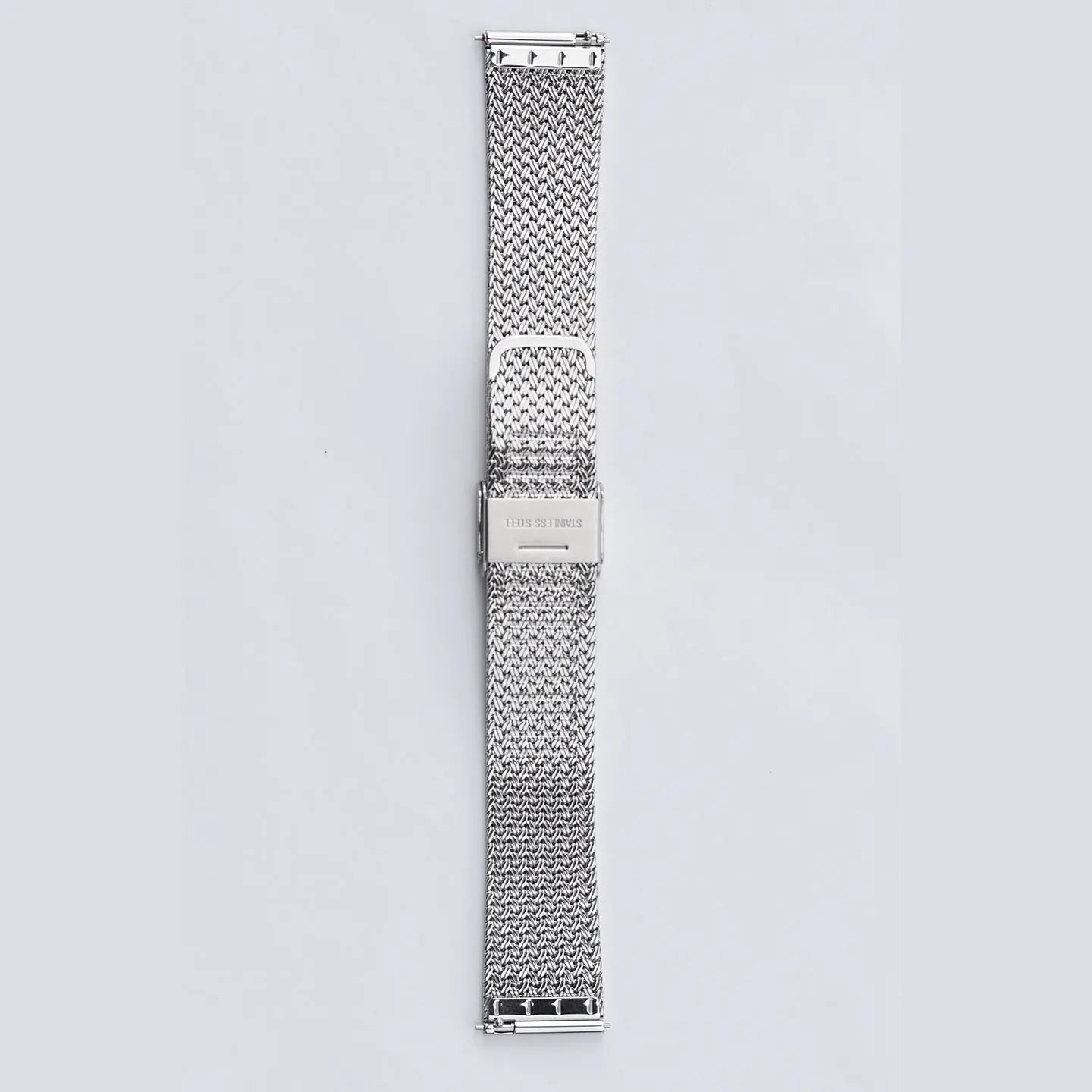 Cinturino/bracciale per orologio con motivo intrecciato, cinturino universale in maglia milanese da 20 mm