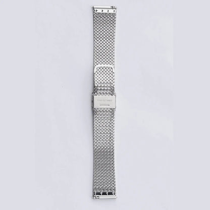 Cinturino/bracciale per orologio con motivo intrecciato, cinturino universale in maglia milanese da 20 mm