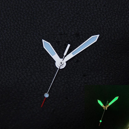 Aviator Sword Watch Silver Hands for ETA 2824 2836 PT5000 Movement