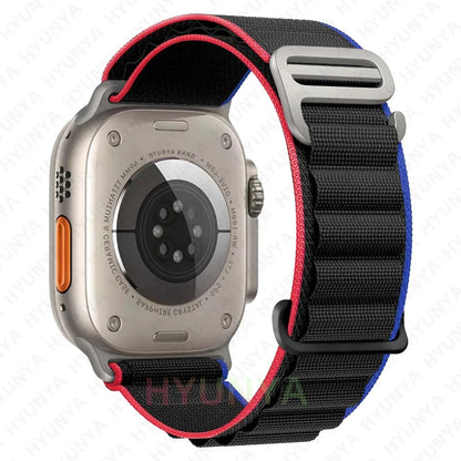 Cinturino per Apple Watch, bracciale alpino per cinturino Apple Watch Ultra 2 3, cinturino 45mm 49mm 42mm 46mm 44mm 41mm 40mm, cinturino Iwatch serie 11 9 8 7 SE 10