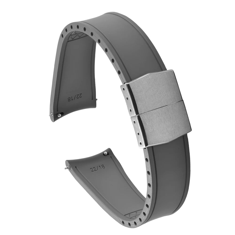 Bracelet Montre Caoutchouc pour Samsung - Rapide et Incurvée - Universel