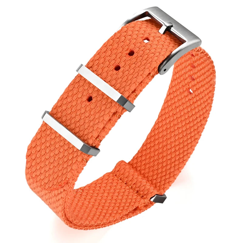 Premium Quality Linen NATO Strap, 20mm 22mm, for OMEGA SEIKO, Sport Woven Nylon Watch Band, Soft Replacement Strap for Men and Women