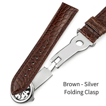 Luxurious Crocodile Leather Watch Strap, 20mm 19mm 21mm 22mm, for Patek Philippe 5227 5146 5147, American Alligator Watch Band