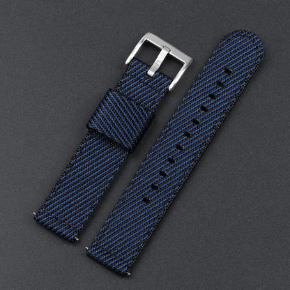 Bracelet de montre Nato 2 Pièces - Compatible connectée - Sangles en Nylon Tissé