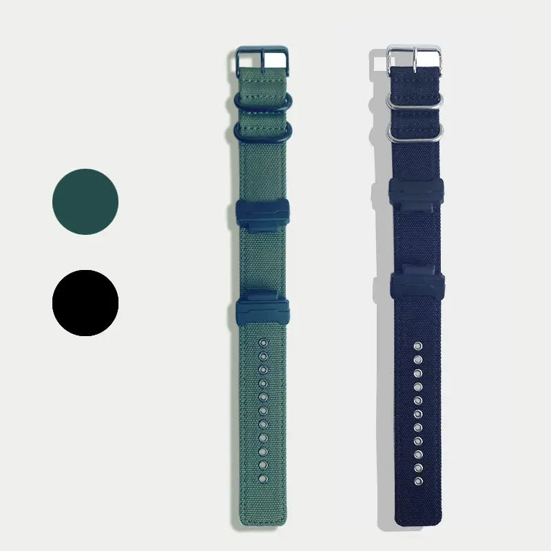 Lug adapters for GLS/G/GW/GB/DW-5600/6900 + canvas watch straps