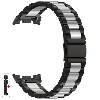 Luxury Stainless Steel Strap for Samsung Galaxy Watch 8 Classic 46mm, Metal Bracelet for Galaxy 8 40mm 44mm, Men's Watchband