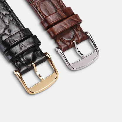 Bracelet de montre en cuir véritable pour accessoires Longines, bracelet de montre à boucle papillon, 13 18 20 mm