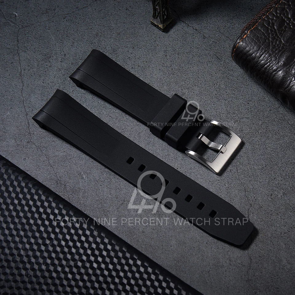 Bracelet de montre en caoutchouc FKM 20 mm, luxe, sport, pour Tudor Black Bay 58 BB58, modèles M79680/79730/70300.