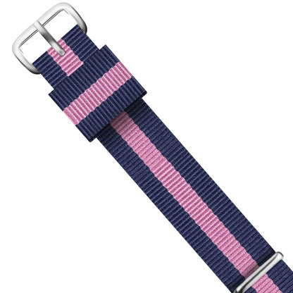 Cinturino per orologio da uomo e da donna, in nylon premium da 18mm e 20mm, color oro rosa e argento, per Daniel Wellington