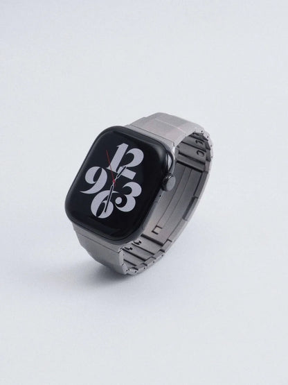 Bracelet de luxe en acier inoxydable pour Apple Watch Ultra 2 10 9 8 7 6 5 4, bracelet en métal pour iWatch 40mm 41mm 42mm 45mm 46mm 49mm