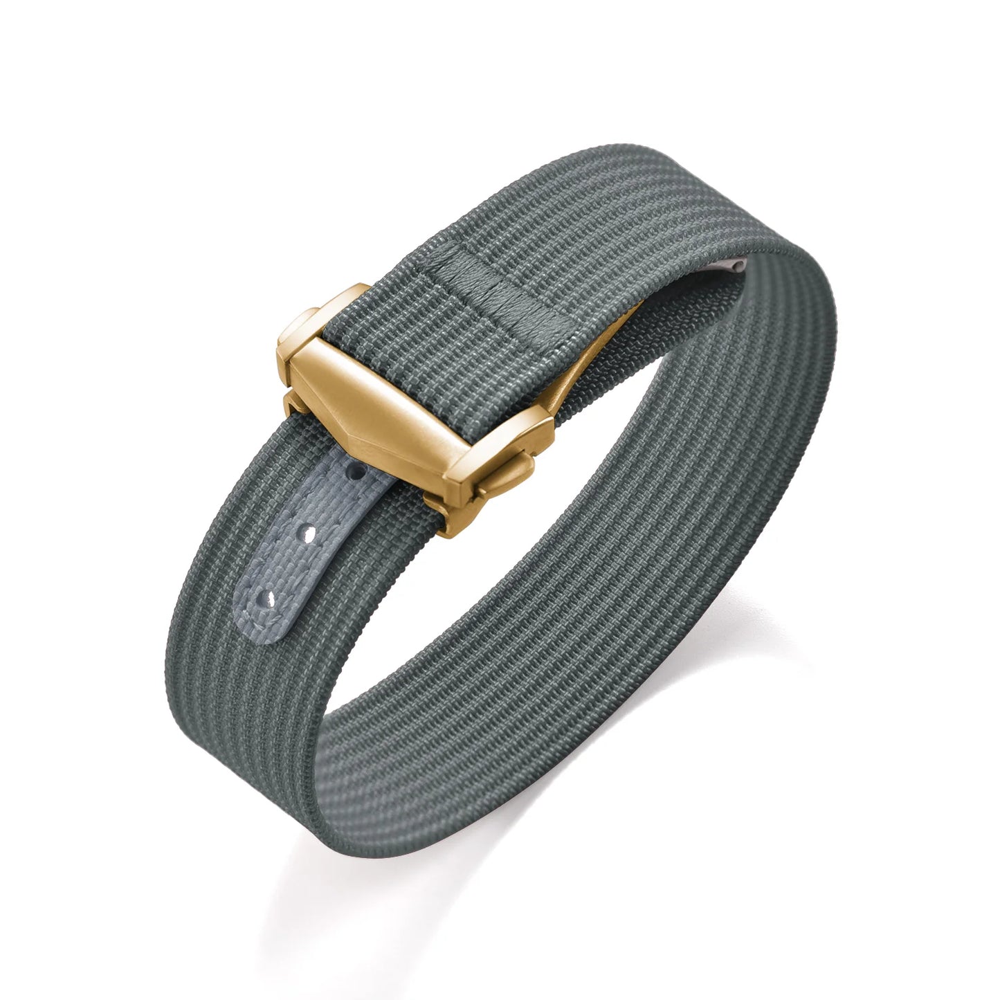 Bracelet de montre en nylon côtelé Omega avec fermoir déployant 18mm 20mm 22mm, bracelet sport en caoutchouc FKM pour Swatch MoonSwatch