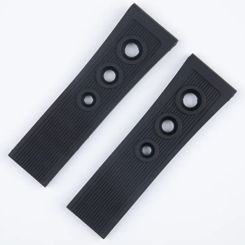 Universal Soft Rubber Watch Strap, Black, 22mm, 24mm, for Breitling Super Ocean Avenger Huawei, Folding Clasp Bracelet