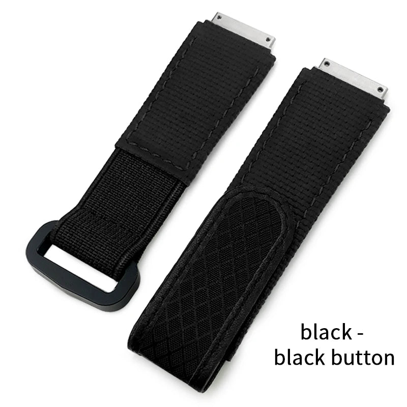 Cinturino per orologio in nylon elastico e fluorocaucciù per Richard Mille RM67-01 67-02 RM011 RM030 RM59-01 RM007 035, cinturino personalizzato FMK fai da te