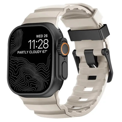 Cinturino in morbido silicone per Apple Watch Ultra 2 10 9 8 7 6 SE 5 4 per iWatch 38 40 41mm 42mm 44mm 45mm 46mm 49mm