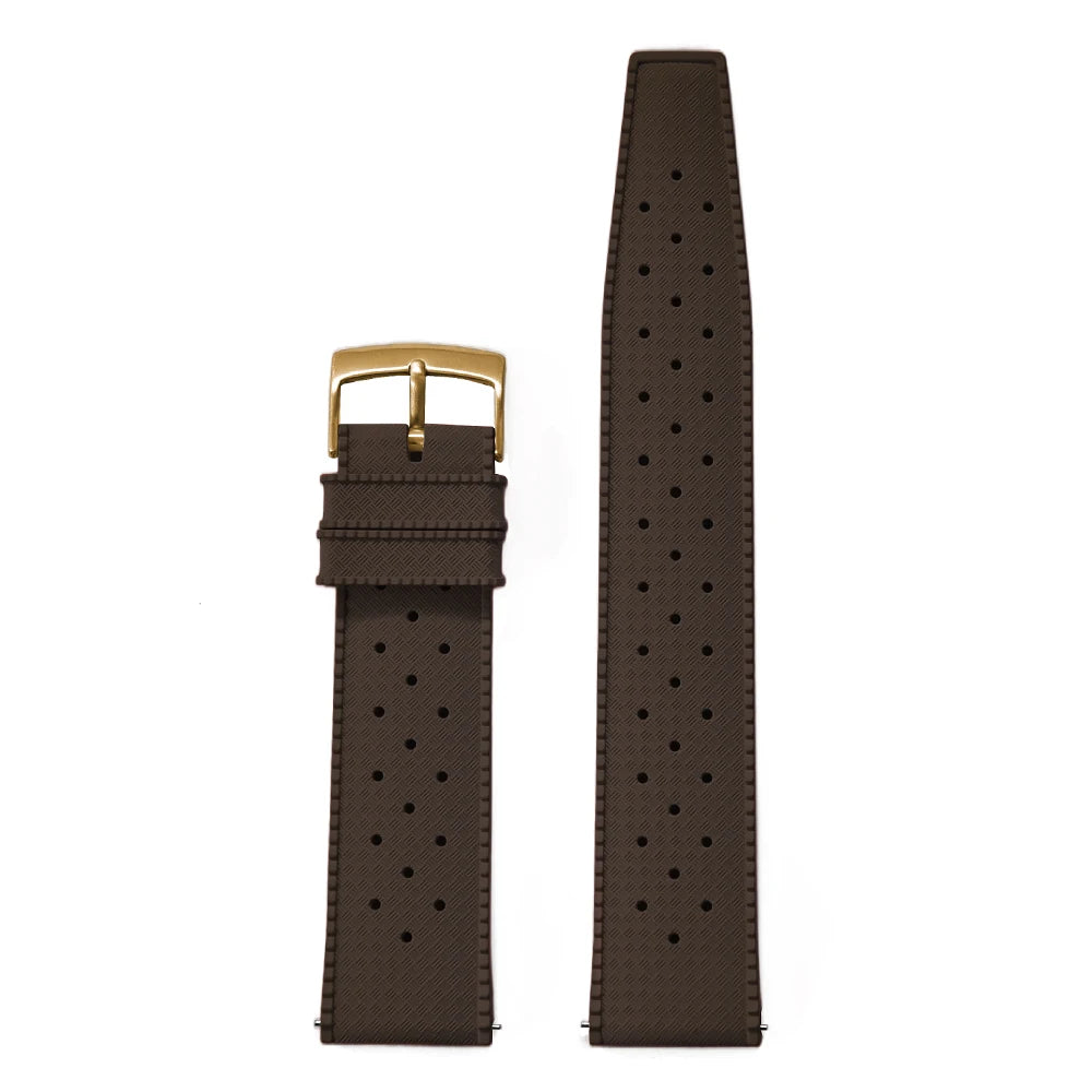 Bracelet de montre Tropic en caoutchouc Premium - Dégagement rapide - 1 Pc