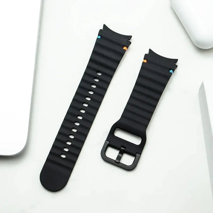 Original Silicone Strap for Samsung Galaxy Watch 7 44mm 40mm FE, Galaxy Watch 4 6 Classic 5 Pro, Band 43mm 47mm 45mm