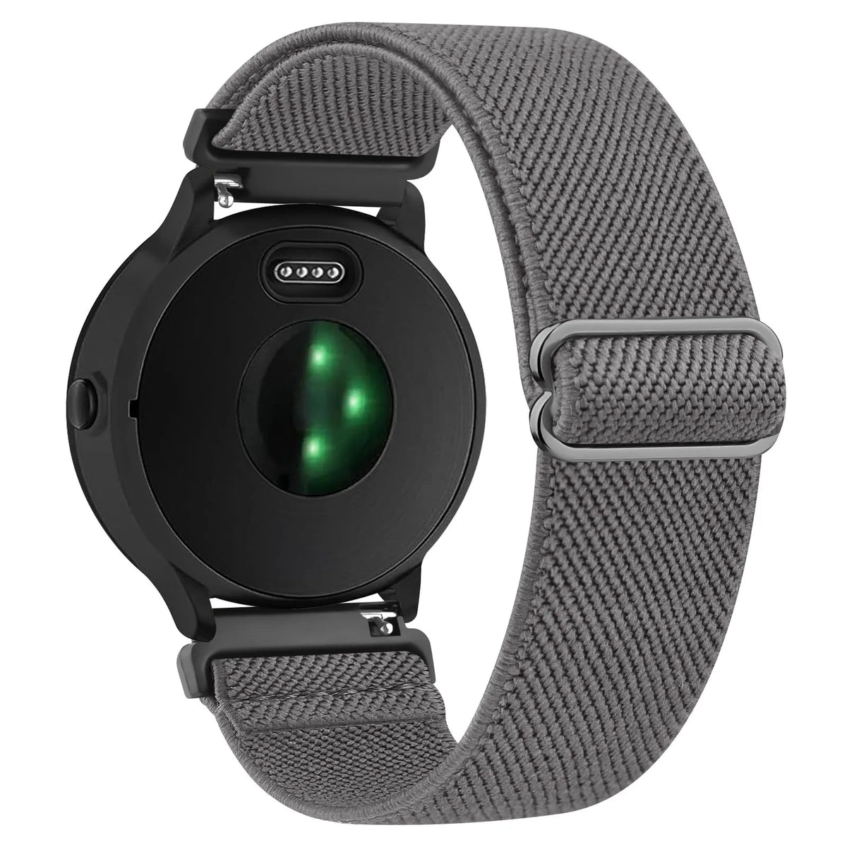 Bracelet en Nylon élastique de 18mm pour Garmin Venu 3S 2s/Vivoactive 4s/Vivomove 3S/Forerunner 265s 255s, Bracelet de Sport