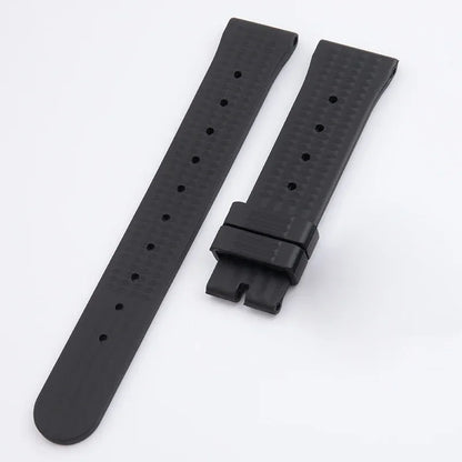 Bracelet de montre universel en caoutchouc souple, accessoires universels pour Seiko, bracelet de plongée intelligent, 20mm, 22m