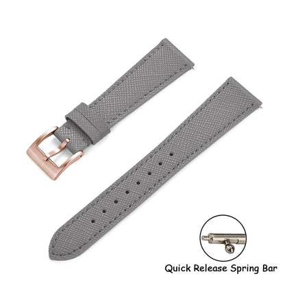 Cinturini per orologi in pelle di vitello di qualità cinturini per orologi in pelle Saffiano 18/19/20/21/22/23/24mm cinturini accessori per orologi