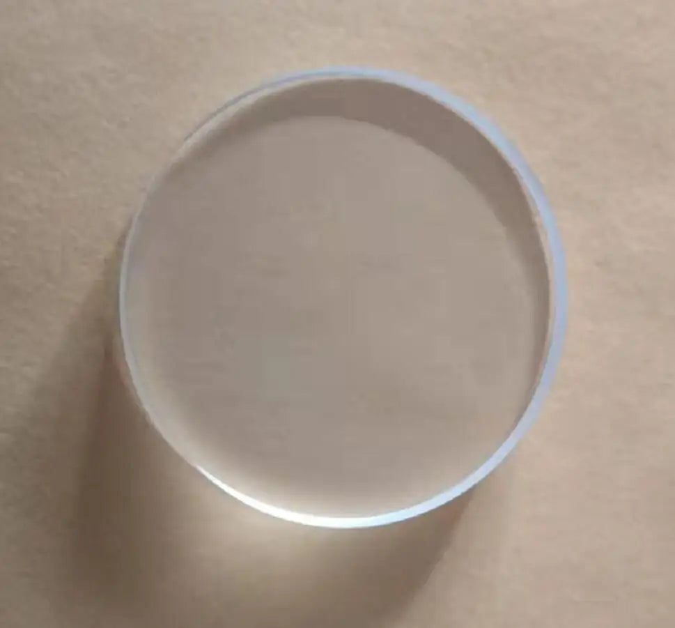 Cristal de montre minéral rond plat de 4.0mm d'épaisseur, 1 pièce, 36mm 36.5mm 37mm 37.5mm de diamètre, verre de remplacement W4394