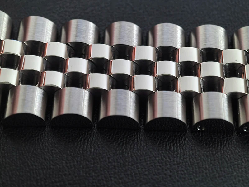 Bracelet de montre en acier inoxydable Angus-J Louis 20 mm compatible avec les modèles Seiko Sumo SBDC001 SBDC031 SBDC033 SBDC081