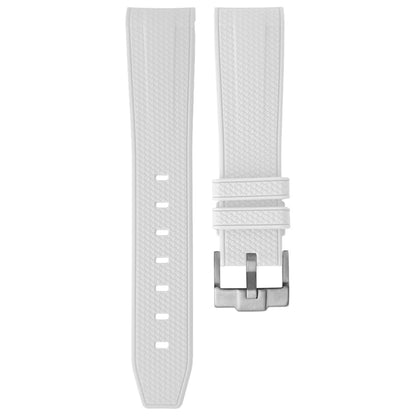 20mm Rubber Watch Strap for Tissot IWC Seiko 5 Hamilton Certina Oris Khaki Blue Brown Curved End 19mm Silicone Dive Watch Band