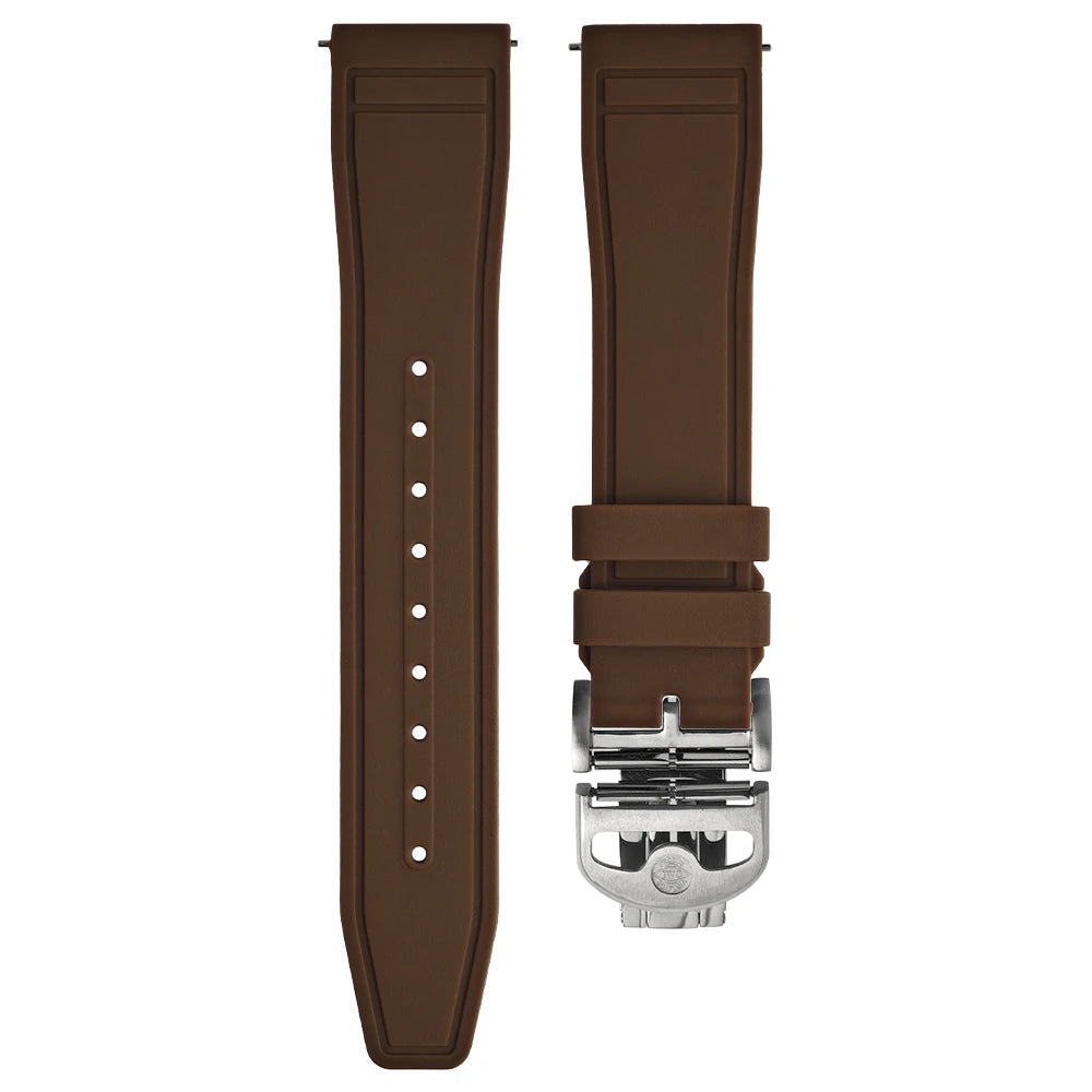 Cinturino per orologio in gomma naturale 20 mm 21 mm 22 mm per IWC Big Pilot's Mark XX IW3282 IW3881 Cinturino in silicone colorato a sgancio rapido