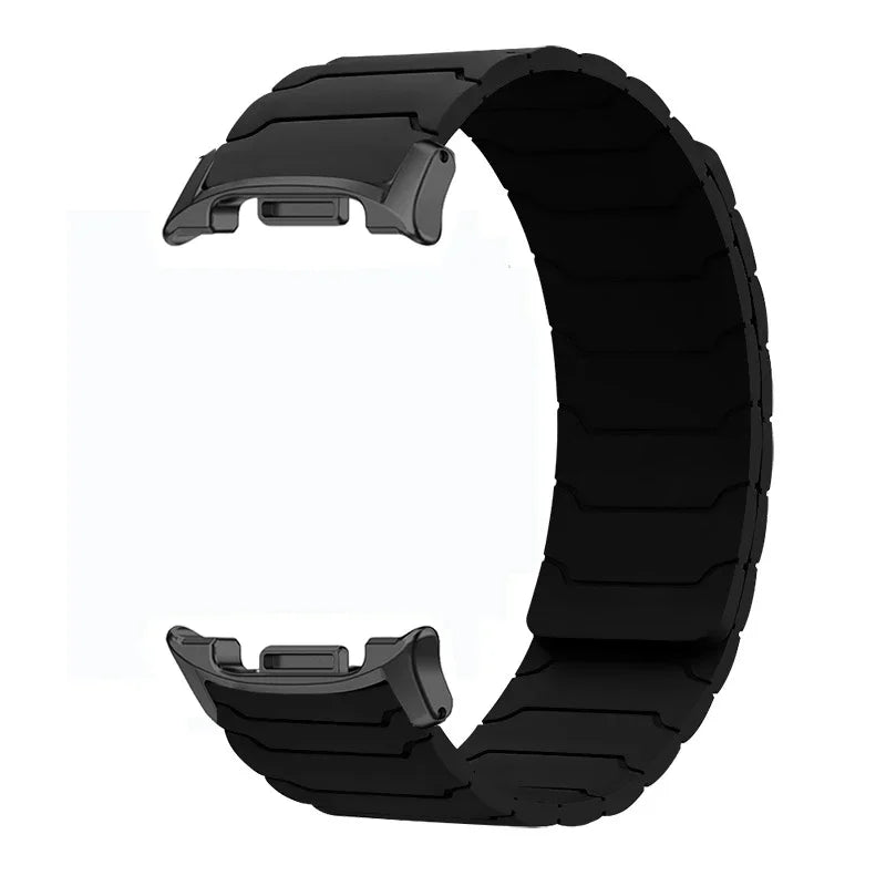 Bracelet magnétique en Silicone pour Samsung Galaxy Watch Ultra 2025, 47mm, pour Galaxy 8 40mm 44mm/8Classic 46mm, Bracelet de sport