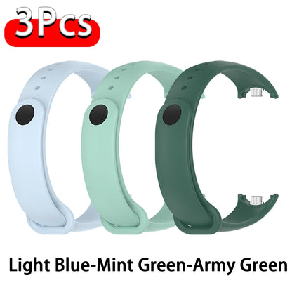 Bracelet en silicone pour Xiaomi Mi Band 10 9 8, bracelet NFC, bracelet de sport, bracelet de poignet, pulseira correa, accessoires Xiaomi Smart Band 10 9 8