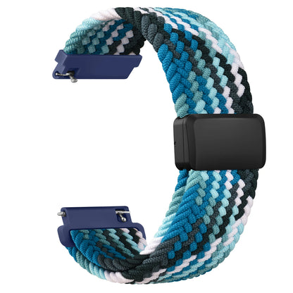 Bracelet tressé 18/20/22mm pour Garmin Vivoactive 4 5 3 S/Venu 3 2s Sq 2 Plus/Forerunner 265 255S 645 245 Music/Vivomove