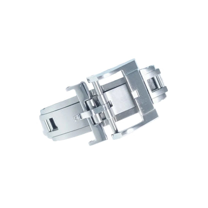 Deployment clasp for premium watch strap