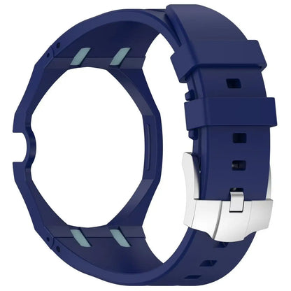 Bracelet de conversion en silicone coloré compatible avec la montre de poche Swatch Royal Pop – Accessoire de modification tout-en-un pour montre-bracelet