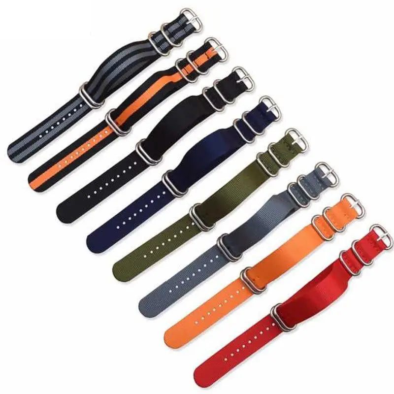 Thick NATO Nylon Watch Strap, 20mm 22mm, Canvas, Men's Watch Chain, Submariner Watch Strap Accessories
