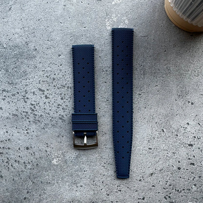 Offerta speciale cinturino in gomma a sgancio rapido 20mm 22mm, cinturino per orologio intelligente sportivo alla moda FKM per Omega Seiko Moonswatch
