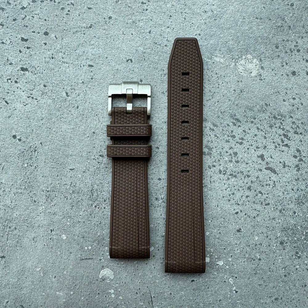 20mm Silicone Rubber Watch Strap – Men's and Women's