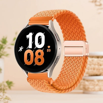 Cinturino elastico intrecciato da 18/20/22mm per Huawei Watch GT6 5 4 3, bracciale magnetico da donna e uomo per Garmin/Samsung